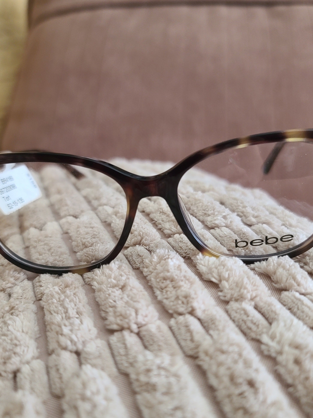 bebe Women's Tortoiseshell Eyeglass Frames - Brown